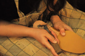 手作り靴教室・靴工房（東京）サボサンダル